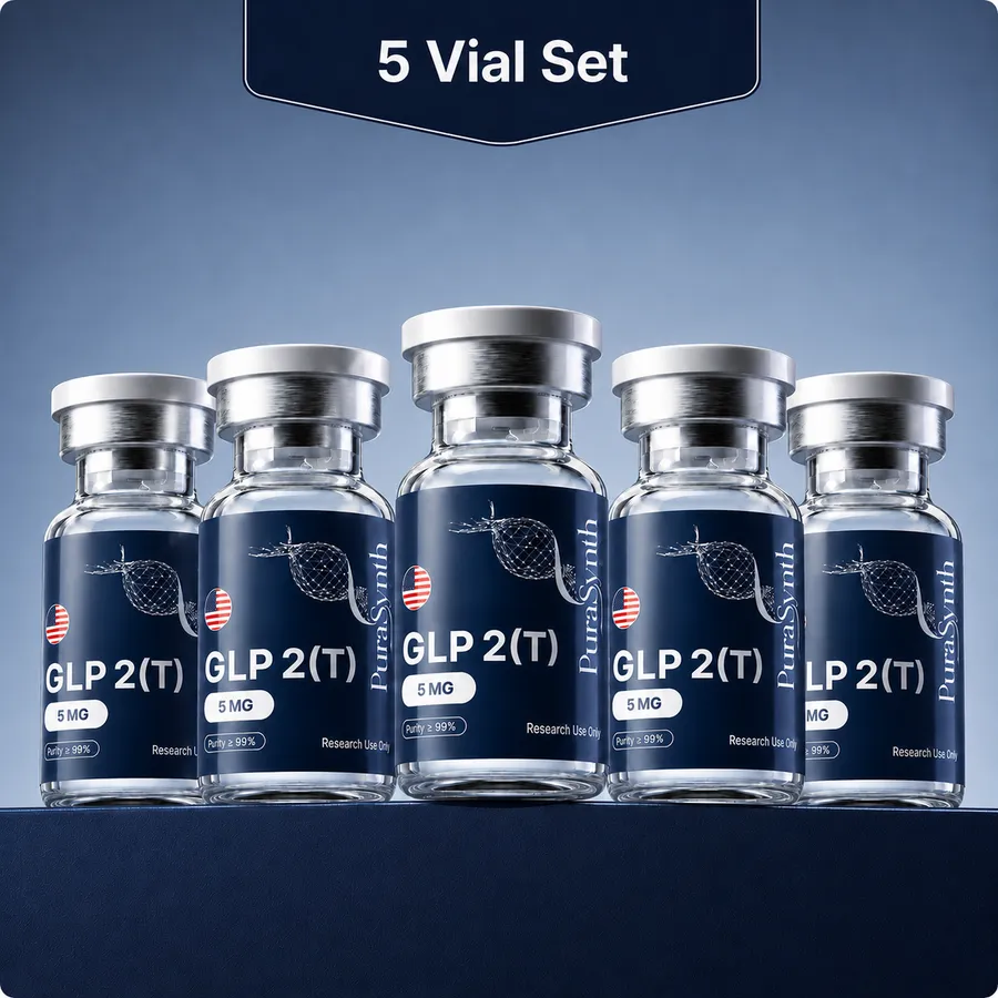 GLP-2 (T) — 5-vial set